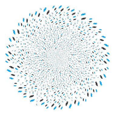 Eller patlayan Globula Curl