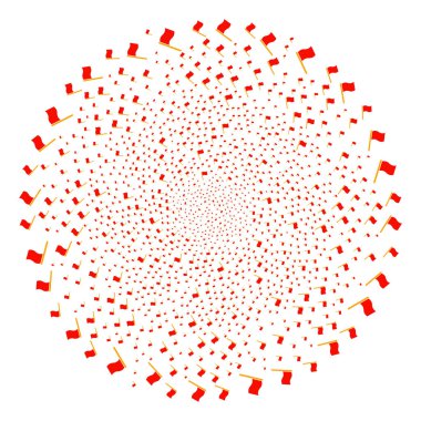 Dalgalanan bayrak girdap Bang