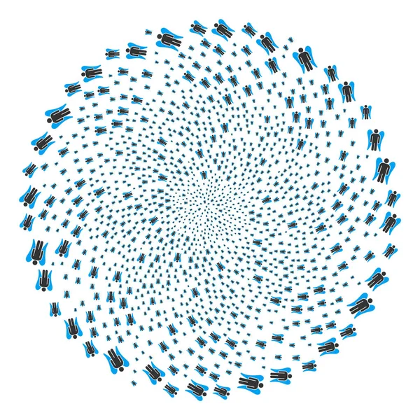 天使漩涡 Globula — 图库矢量图片