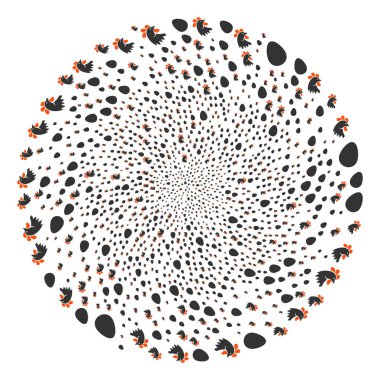 Tavuk yumurta sarmal küresel küme