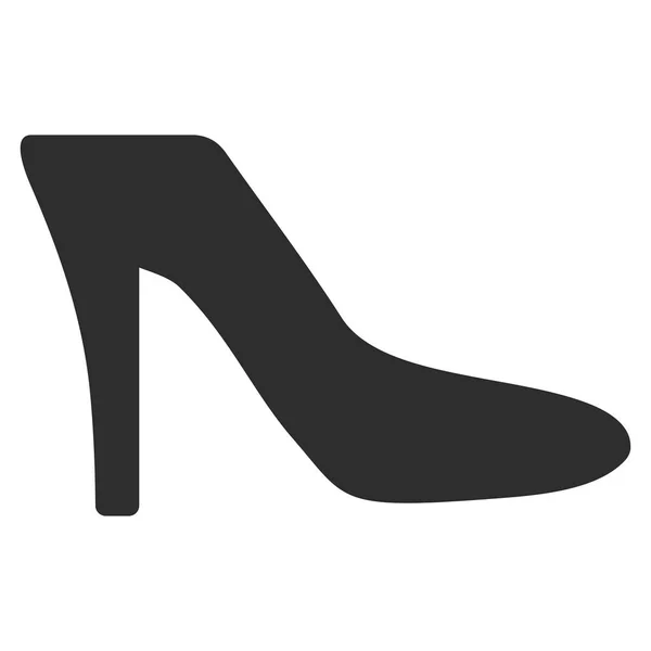 Lady Shoe Flat Vector Ícone — Vetor de Stock