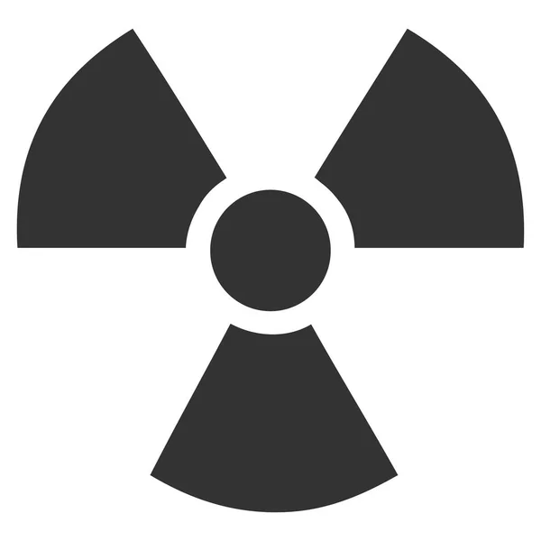 Radioactivitate Flat Vector Icon — Vector de stoc