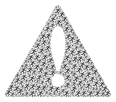 Adam öğeleri çalışan önemli göstergesi kolaj