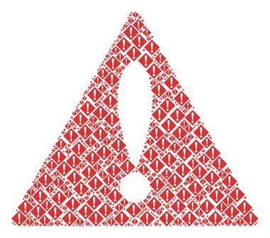 Uyarı işareti kolaj uyarı simgeleri