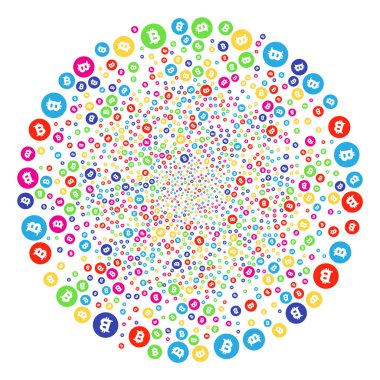 Bitcoin Coin Decoration Globula