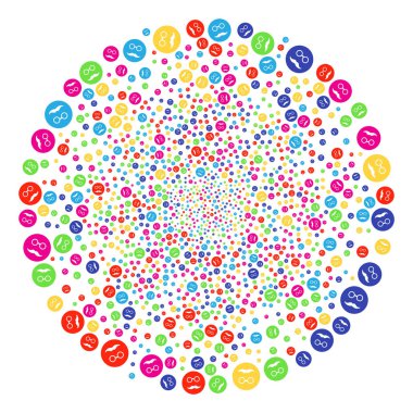 Emeklilik Smiley havai fişek küresel küme