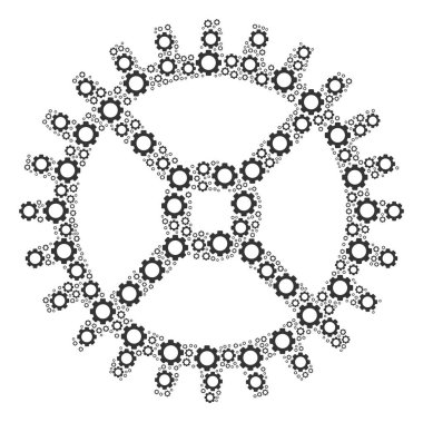 Saat dişli çarkları bileşimi