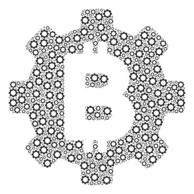 Bitcoin geliştirme dişli kolaj SMM