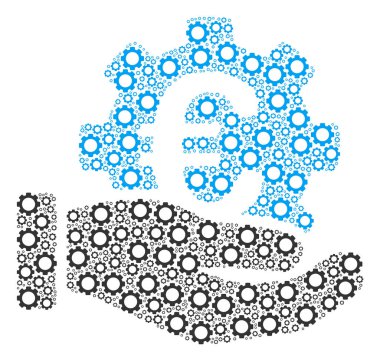 Euro geliştirme hizmet el çarkları bileşimi