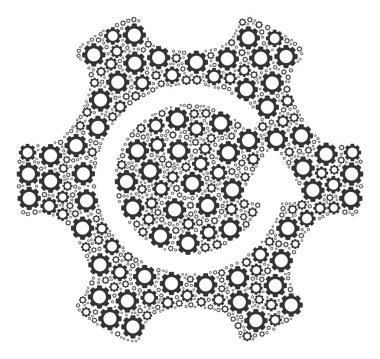 SMM bileşimi dişli Döndür