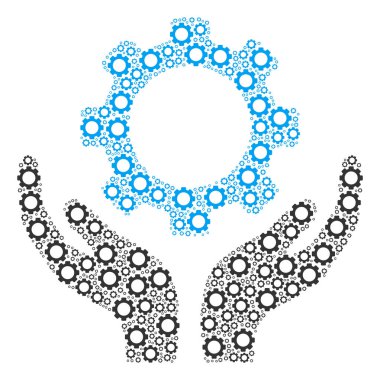 Dişli bakım el çarkları bileşimi