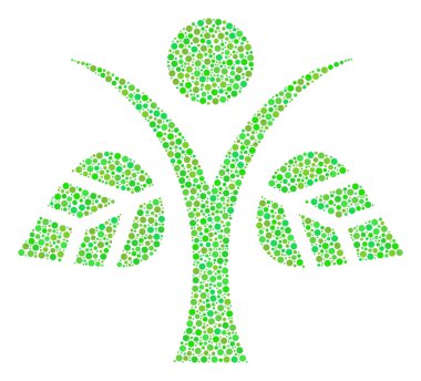 Eco adam mozaik nokta