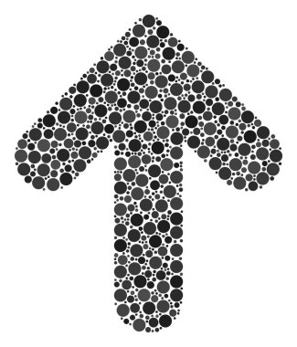 Kompozisyon nokta yukarı ok