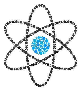 Doldurulmuş daireler atom bileşimi