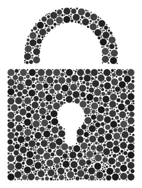 Dolu daire kilidi bileşimi