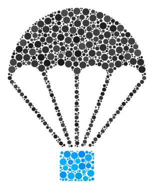 Paraşüt kompozisyon dolu daire