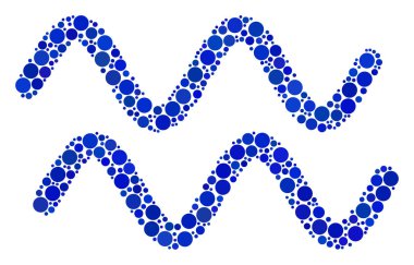 Sinusoid dalgalar kolaj nokta