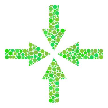 Oklar kolaj çevrelerin collide