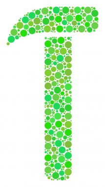 Çekiç mozaik nokta