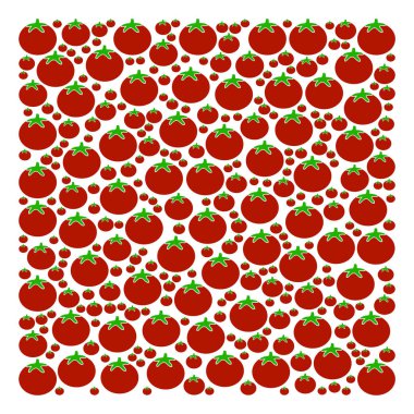 Domates dolu kare kolaj