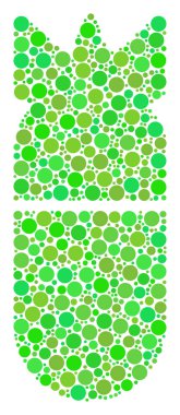 Havacılık bomba kompozisyon çevrelerin