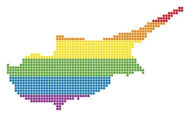 Spektrum piksel Lgbt Kıbrıs harita