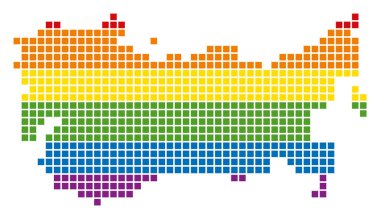 Spektrum piksel Lgbt SSCB harita