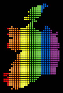 LGBT İrlanda Cumhuriyeti harita noktalı spektrum