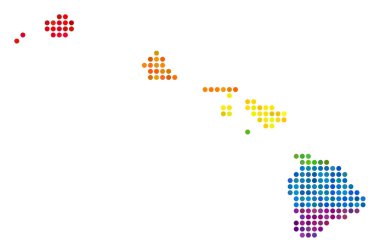 Spektrum Lgbt Havaii Adaları harita noktalı