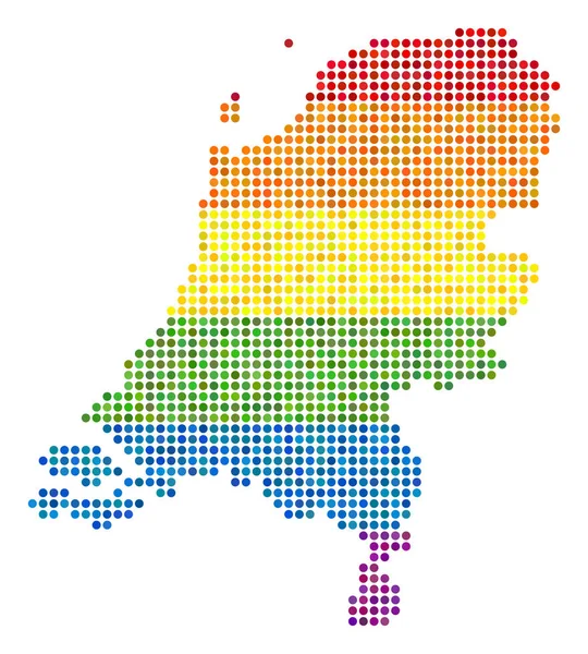 LGBT Hollanda harita noktalı spektrum
