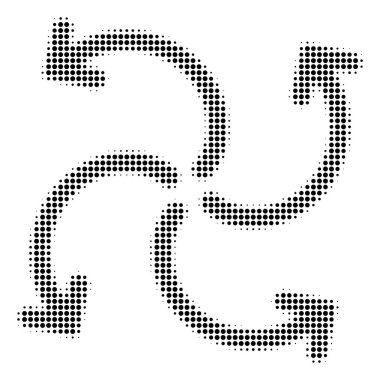 Türbin döndürme noktalı resim simgesi