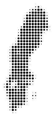 İsveç harita noktalı resim simgesi