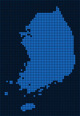 Nokta Güney Kore Haritası