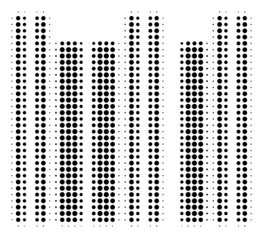 Barkod noktalı resim simgesi