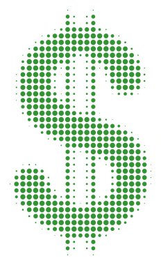 Doları noktalı resim simgesi