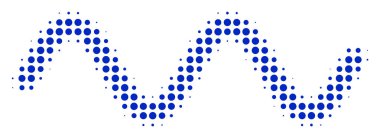 Sinusoid dalga noktalı resim simgesi