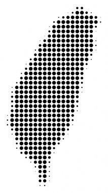 Tayvan Adası harita noktalı resim simgesi