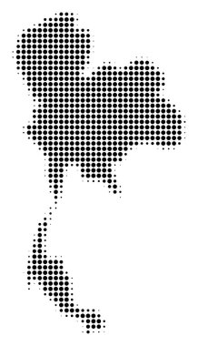 Tayland harita noktalı resim simgesi