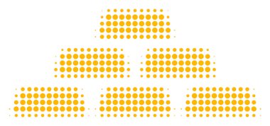 Hazine tuğla noktalı resim simgesi