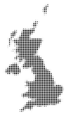 İngiltere harita noktalı resim simgesi