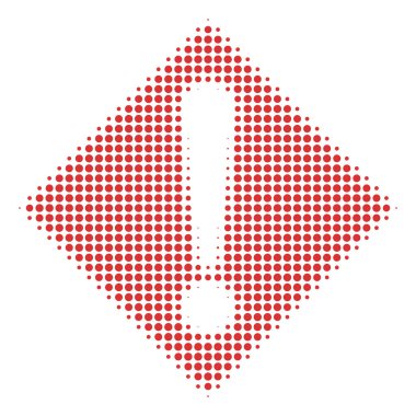 Uyarı noktalı resim simgesi