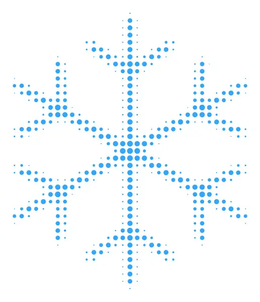 Εικόνα ράστερ νιφάδα χιονιού — Διανυσματικό Αρχείο