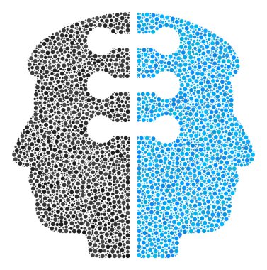 Çift kafa mozaik nokta arabirimi