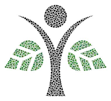 Küçük daire Eko adam kolaj