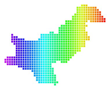 Spektrum nokta Pakistan Haritası