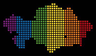 Spektrum nokta Lgbt Kazakistan Haritası