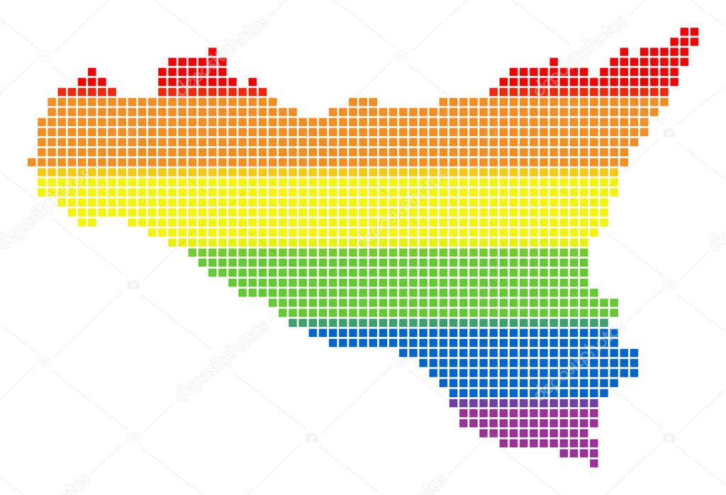Spectrum Dot LGBT Sicilia Map