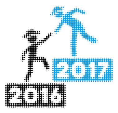 2017 iş eğitim adımları noktalı resim simgesini