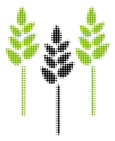 Weizenähren-Ikone — Stockvektor