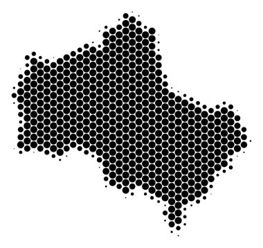 Nokta yarı ton Moskova Oblast göster